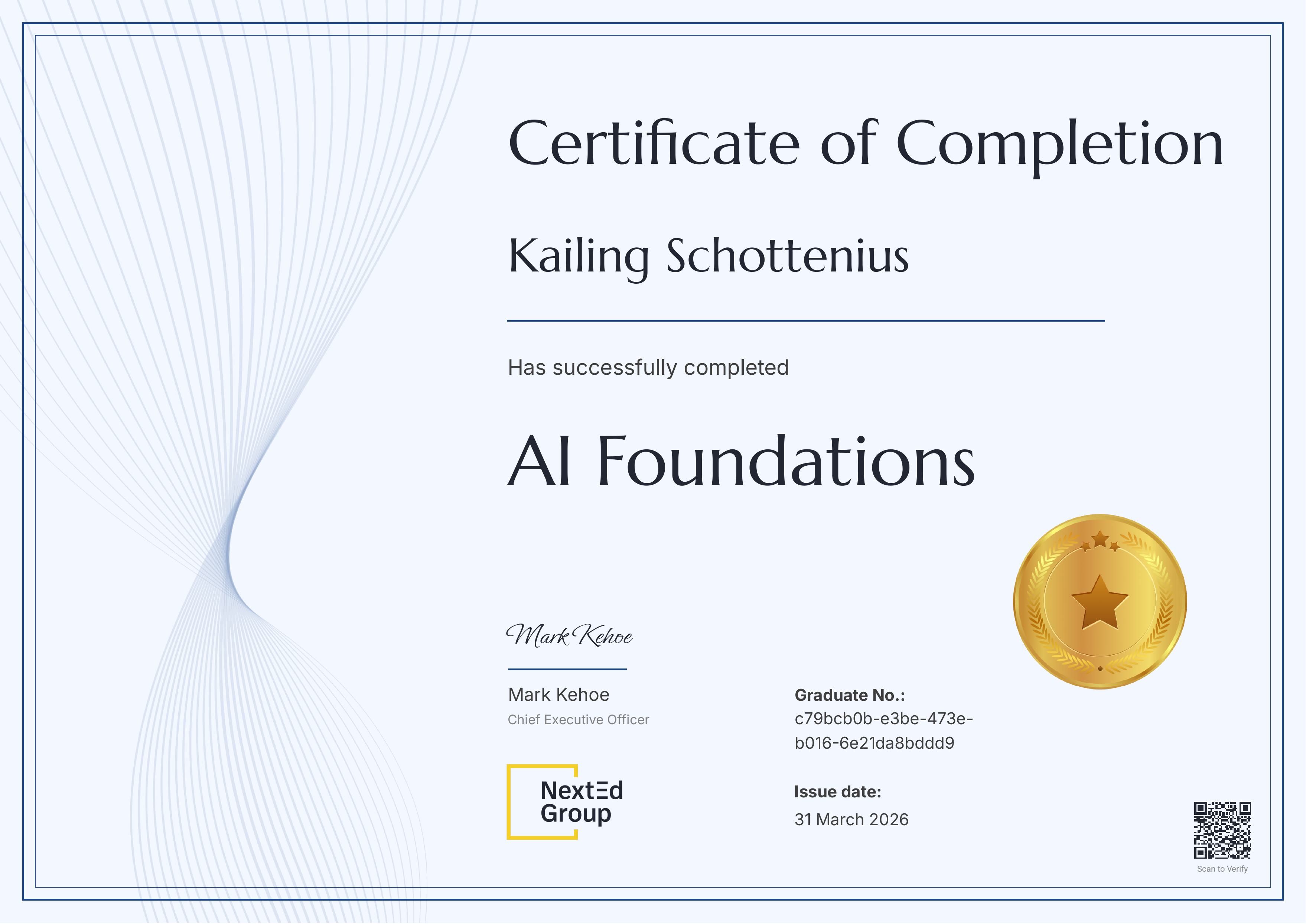 AI Foundations Badge